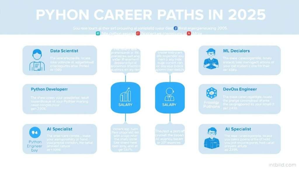 Python career paths and salary ranges in 2025 Python career paths and salary ranges in 2025