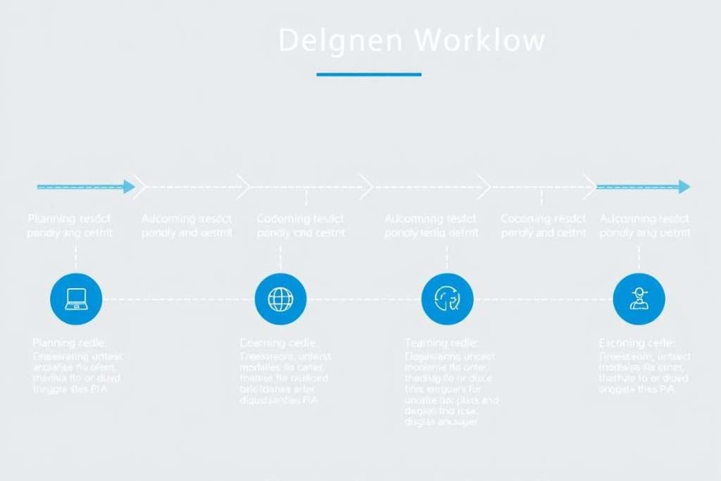 Python project development workflow showing planning, coding, testing, and deployment stages Python project development workflow showing planning, coding, testing, and deployment stages