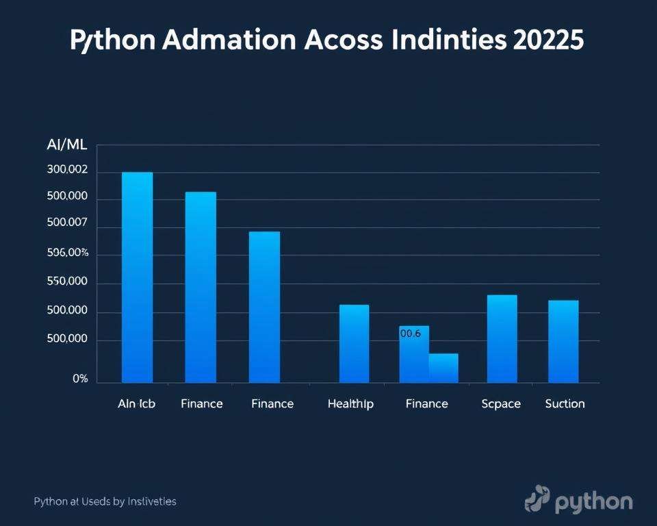 Python usage statistics across different industries in 2025 Python usage statistics across different industries in 2025