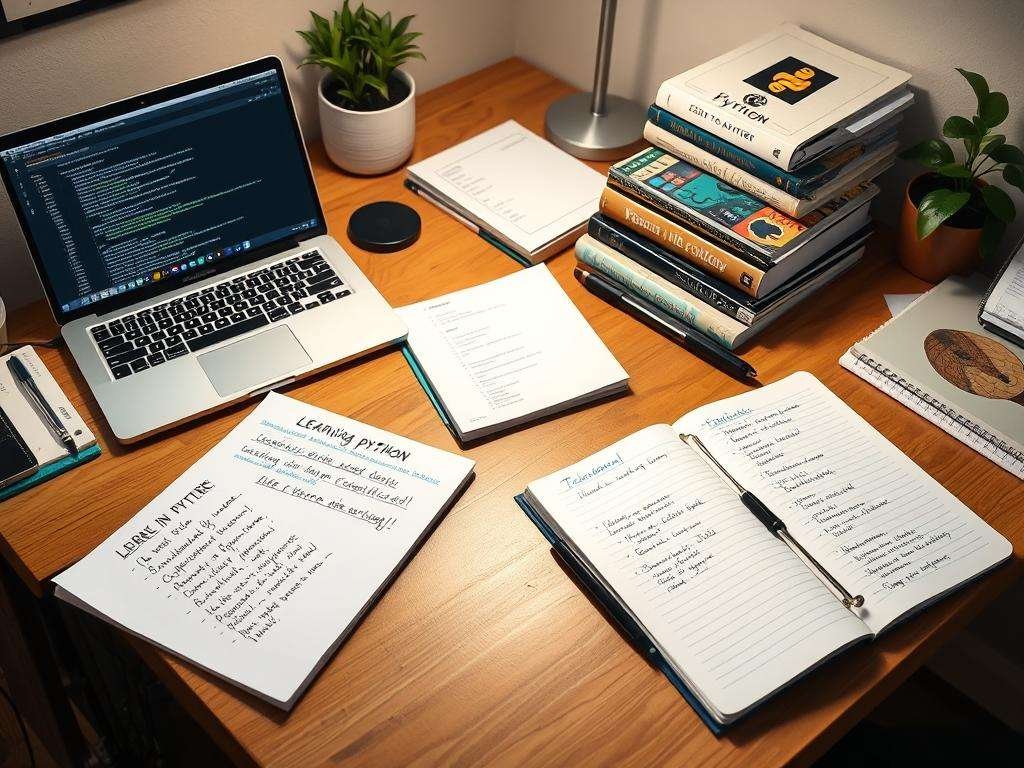 A Python beginner's workspace showing progress through the Zero to Mastery course in 2025 A Python beginner's workspace showing progress through the Zero to Mastery course in 2025