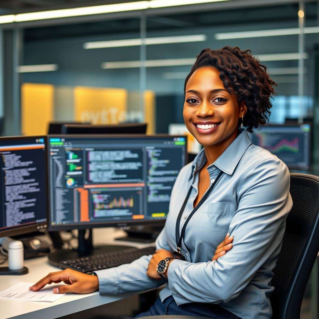 A successful graduate of the Zero to Mastery Python course for beginners working at a tech company in 2025 A successful graduate of the Zero to Mastery Python course for beginners working at a tech company in 2025