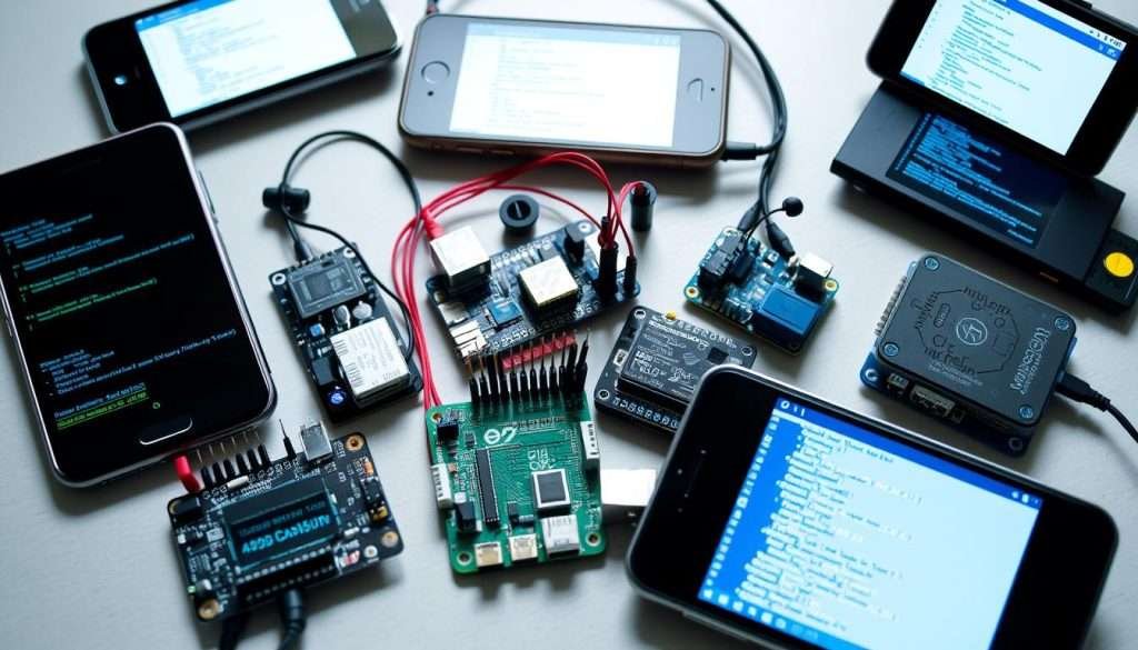 Python AI application running on edge devices like smartphones and IoT sensors